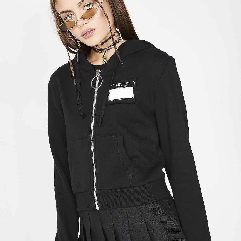 "Hello my name is" hoodie